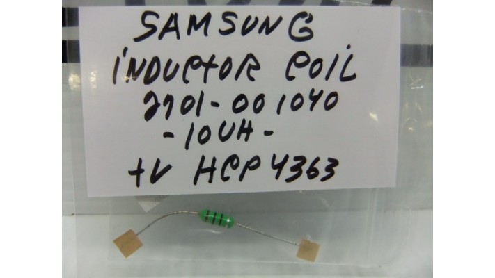 Samsung  2701-001040 inductor coil 10UH